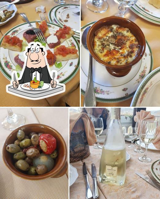 Cibo al Vecchia Trattoria Romani