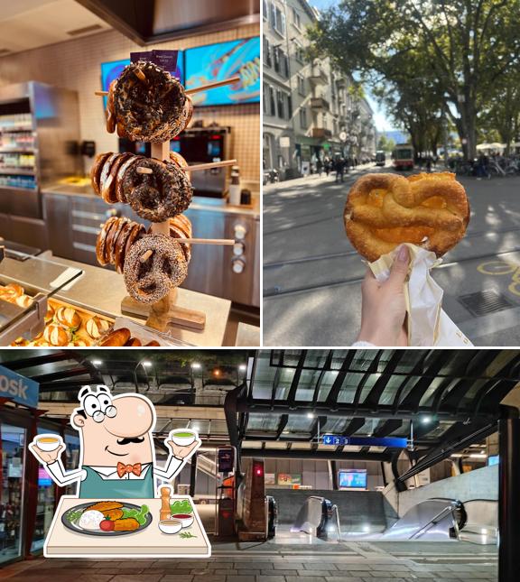 La foto della cibo e interni di Brezelkönig Bahnhof Stadelhofen
