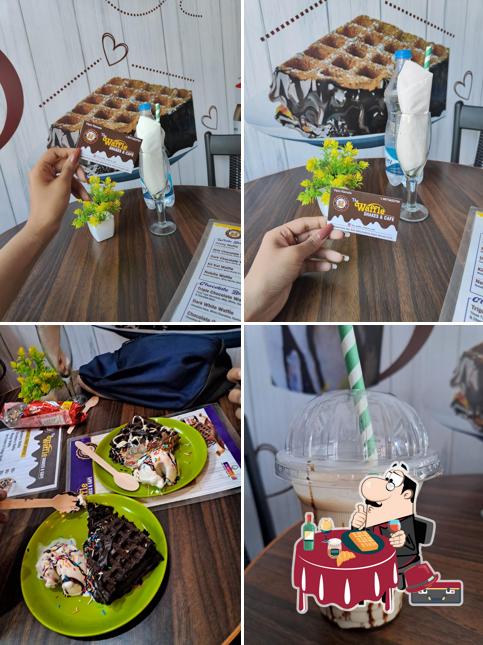 Waffles at The waffle shakes Cafe
