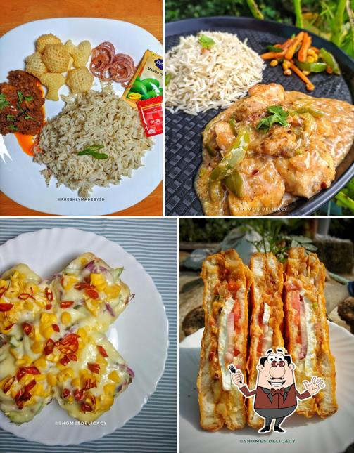 Food at Freshlymade by shome's delicacy