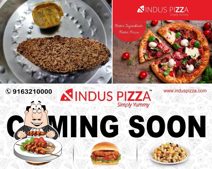 Food at INDUS PIZZA