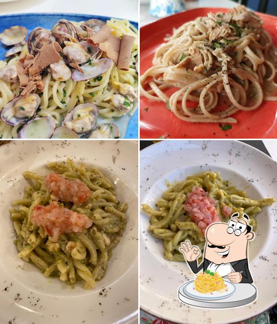 Spaghetti alla carbonara al Marina Corta Pasta & Co