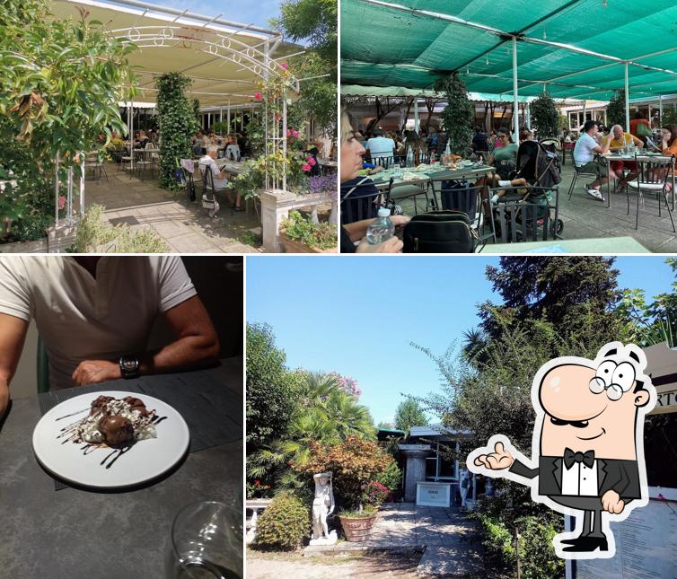 Gli interni di Oasi Ristorante