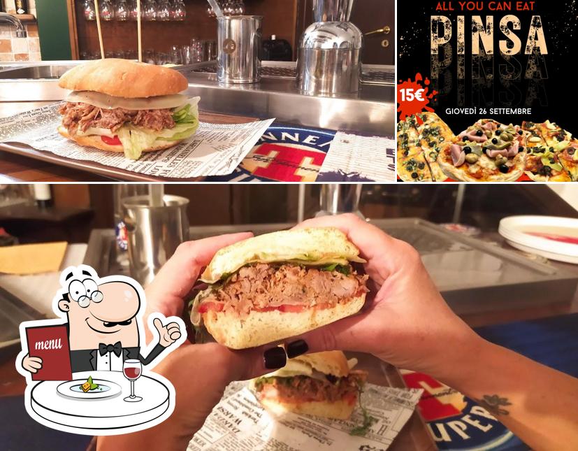 Panino con maiale stirato al RED ROCK