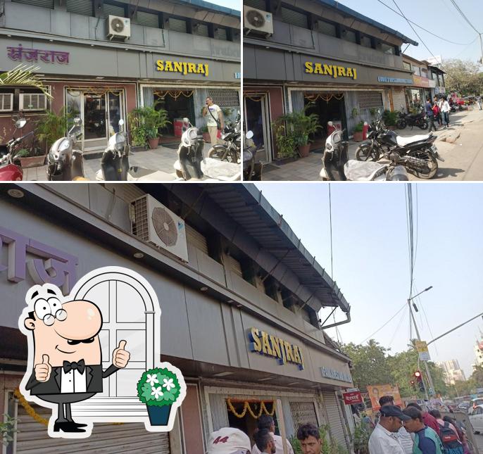 The exterior of Sanjraj Restaurant & Bar