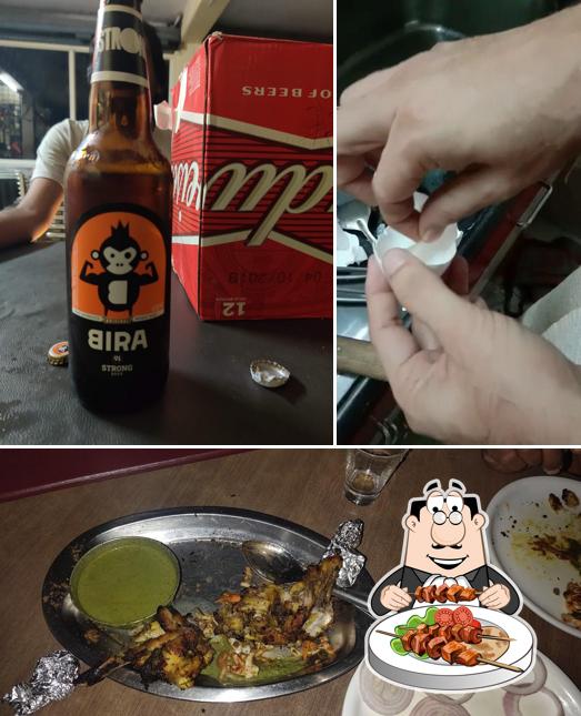 The picture of food and beer at Sree Thirumala Restaurant &Bar