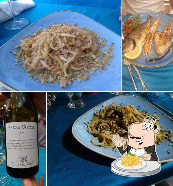 Spaghetti alla carbonara al Acqua Salata