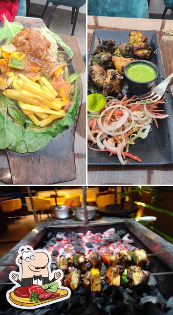 Try out meat dishes at Bake n grill cafe