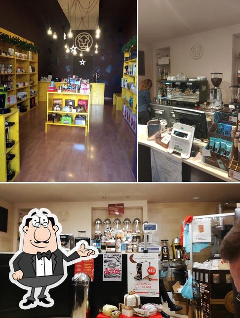 Gli interni di Leo Caffe'