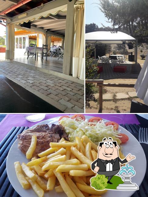 La immagine di esterno e cibo da Bar /Ristorante/Pizzeria Mizar