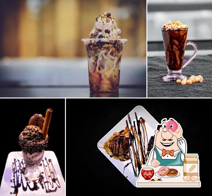 Parth icecream (made with nature) offers a range of desserts