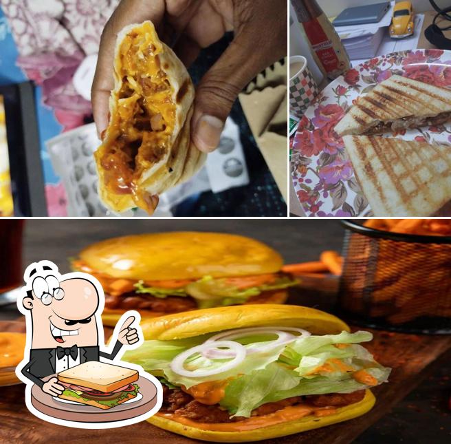 Grilled cheese sandwich at Sandwich Hub