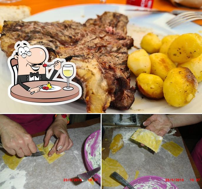 Cibo al Trattoria del Pettirosso