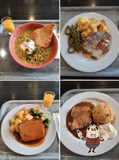 Spezzatino di maiale al Swisscom Restaurant Time Out