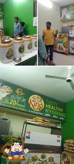 Food at The Pani Puri King