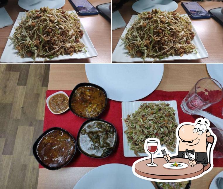 Food at Tomba Kitchen (Manipuri Cuisine)