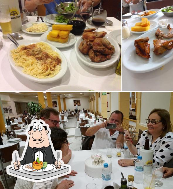 Platos en Galeteria Alvorada