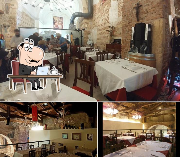 Gli interni di Santa Felicita Ristorante