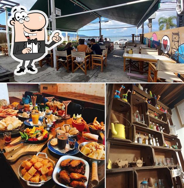 O interior do Boteco Zé Mané