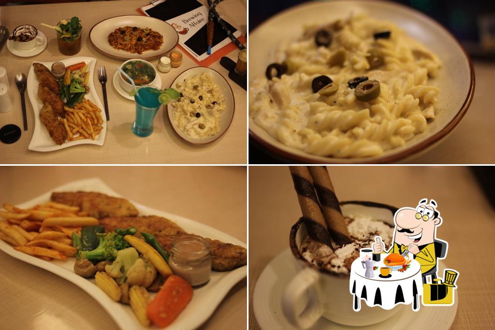 Food at Brewing affair cafe