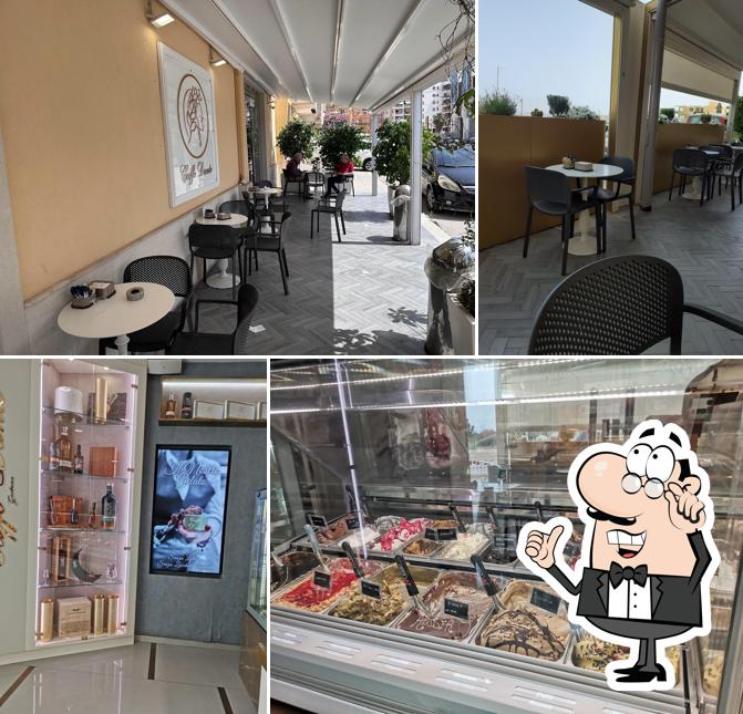 Gli interni di Caffè Dante di Gaetano Burzotta