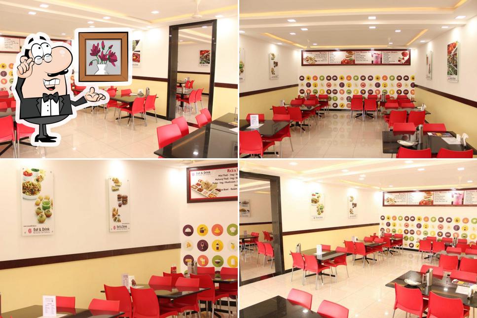 The interior of Eat and Drink