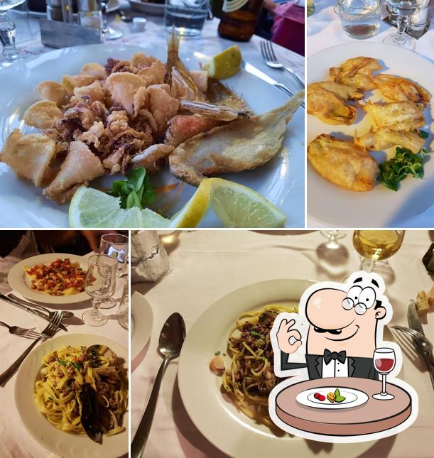 Cibo al Ristorante Iris Di Rosi