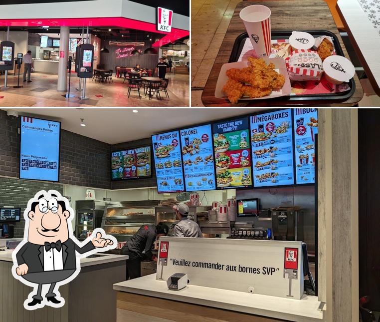 Dai un’occhiata alla foto che raffigura la interni e cibo di KFC