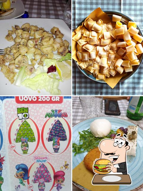 Prova un hamburger a La Mangiatoia