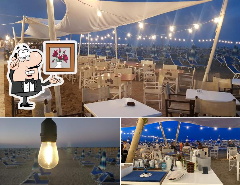 Gli interni di Lord Beach 69 Ristorante Pizzeria