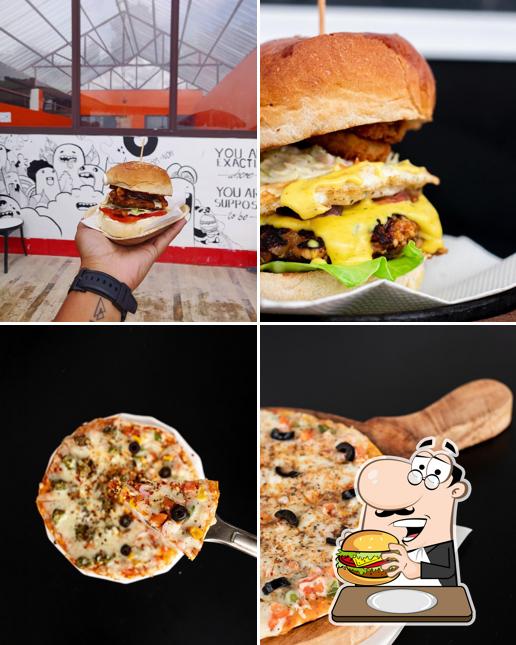 Order a burger at Machhan Tea Bar Cafe