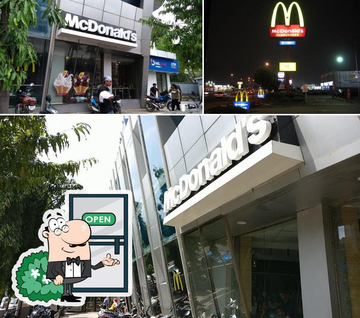 Check out how McDonald's looks outside