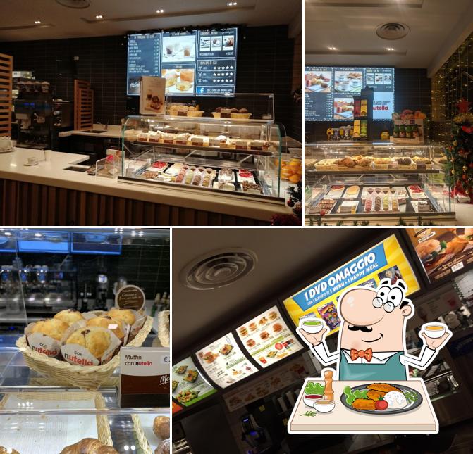 Platti al McDonald's Roma Trastevere