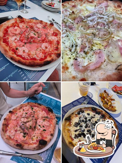 Ordina tra le molte varianti di pizza