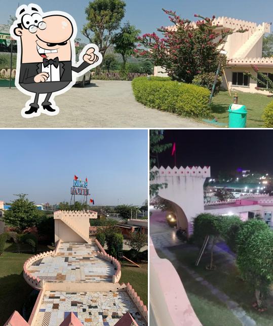 The exterior of NH-8 Hotel & Restaurant