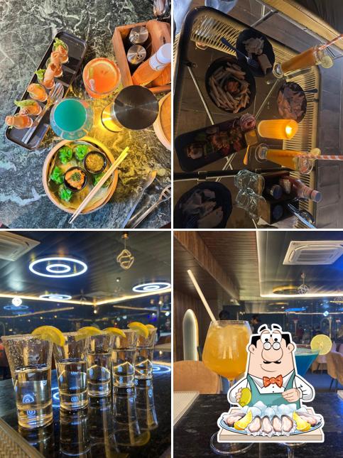Oysters at Nior Cafe Rooftop Restaurant in Indirapuram, Ghaziabad