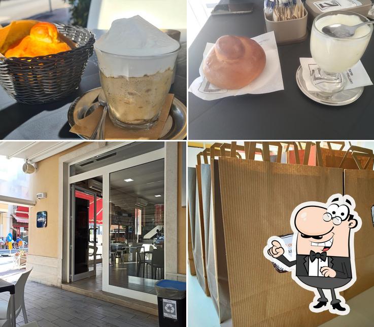Tra le diverse cose da Feel Cafè - Bar, Pasticceria, Cocktail si possono trovare la interni e bevanda