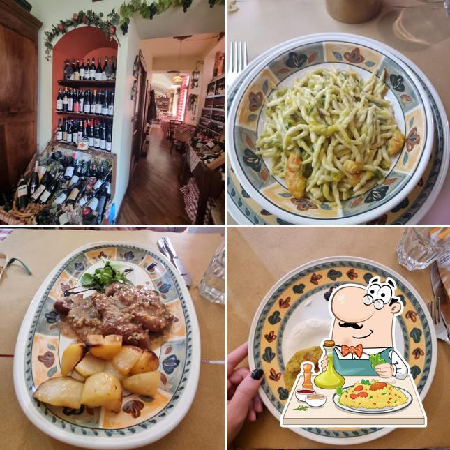 Cibo al Ristorante Aldente