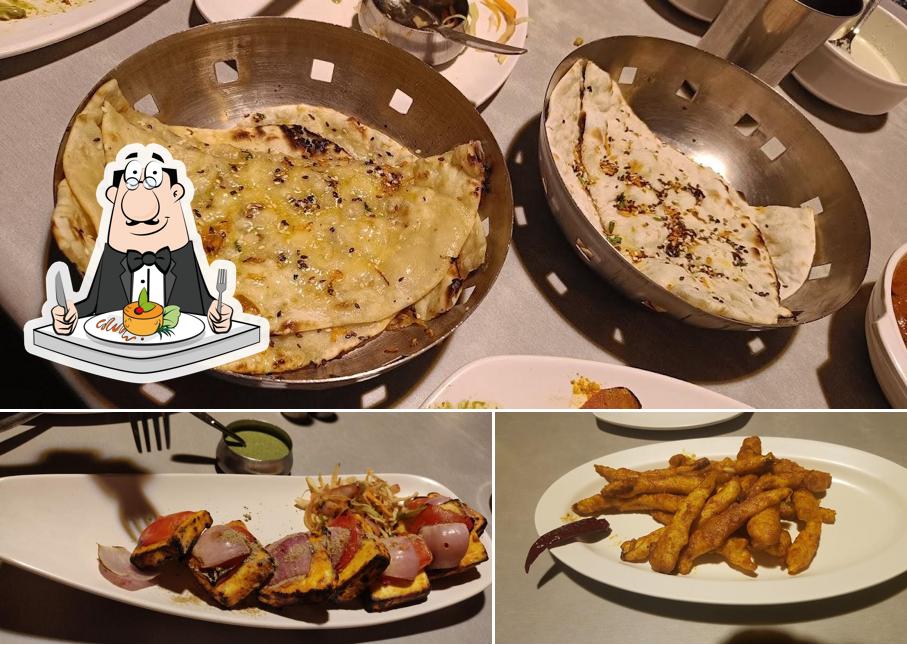 Naan at All Seasons vegetarian Delicacies