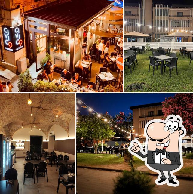 Gli interni di Civico 9