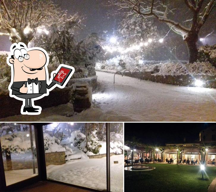 Gli esterni di L'infinito Country House