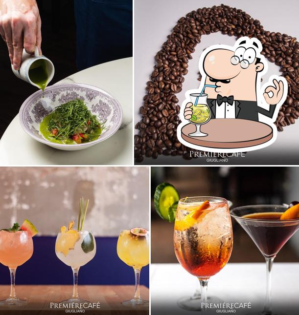 La bevanda e cibo del ristorante