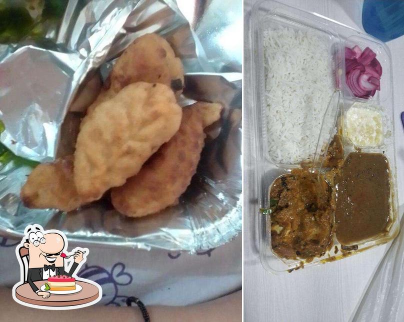 Tikkad Kukkad offers a variety of sweet dishes