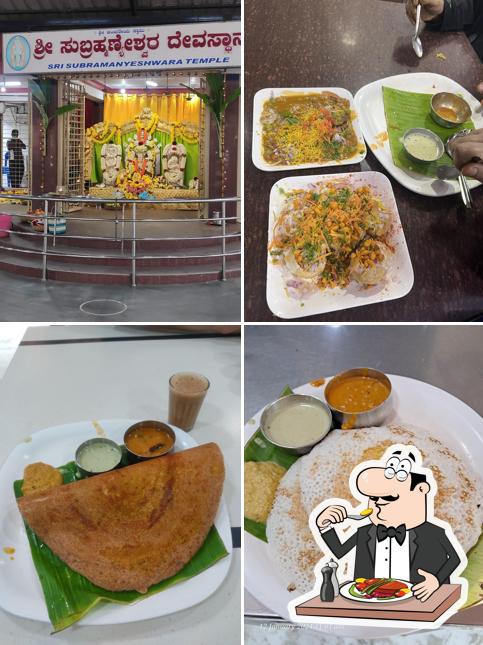 Food at ಉಡುಪಿ ವೆಜ್. Udupi Veg