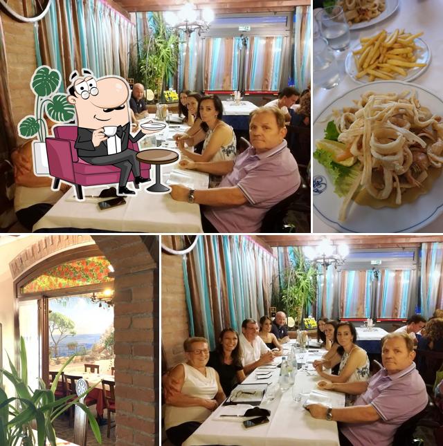 Siediti a un tavolo di Ristorante Trattoria Pizzeria Al Pozzo Blu