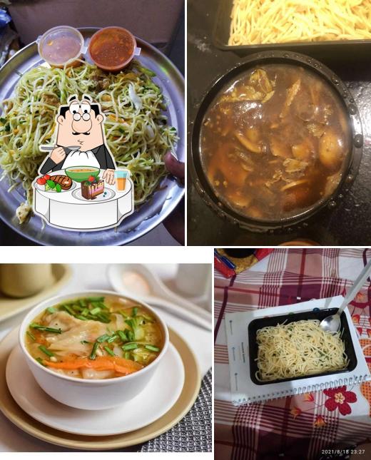 Hot and sour soup at Szechuan Dragon