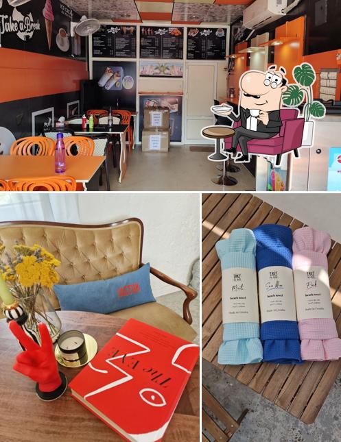 Check out how Take a Break looks inside