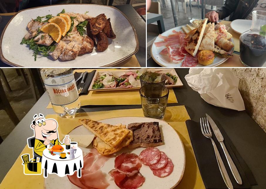 Platti al Trattoria San Martino