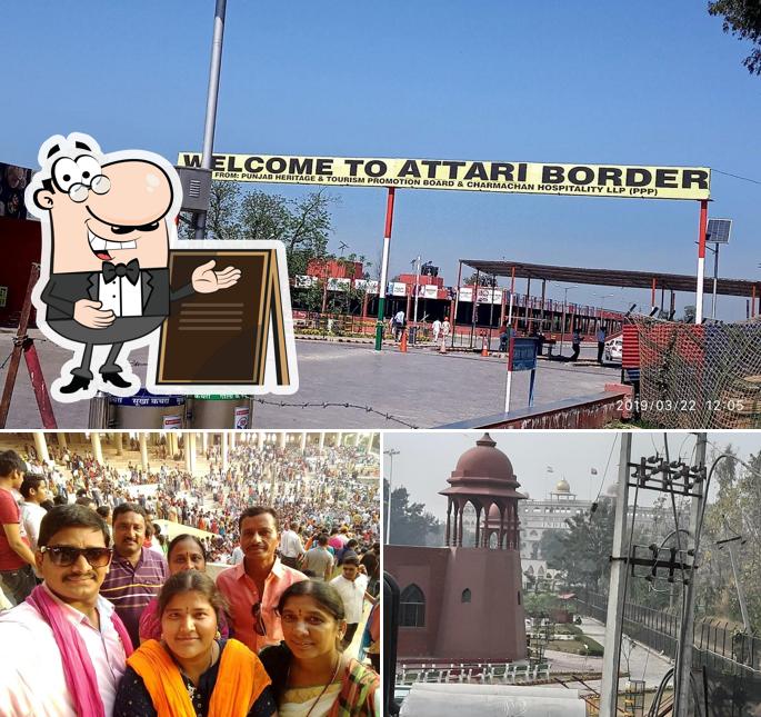 Enjoy the view at the outside area of UPKAR Restaurant