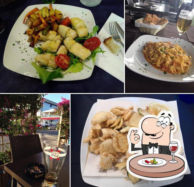 Platti al ristorante Santa Monica